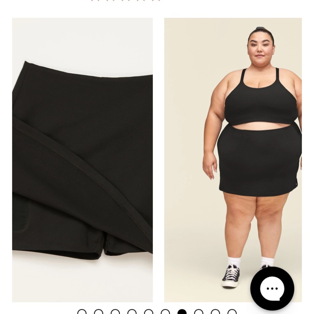 COPY - NWT! Girlfriend Collective black skirt!